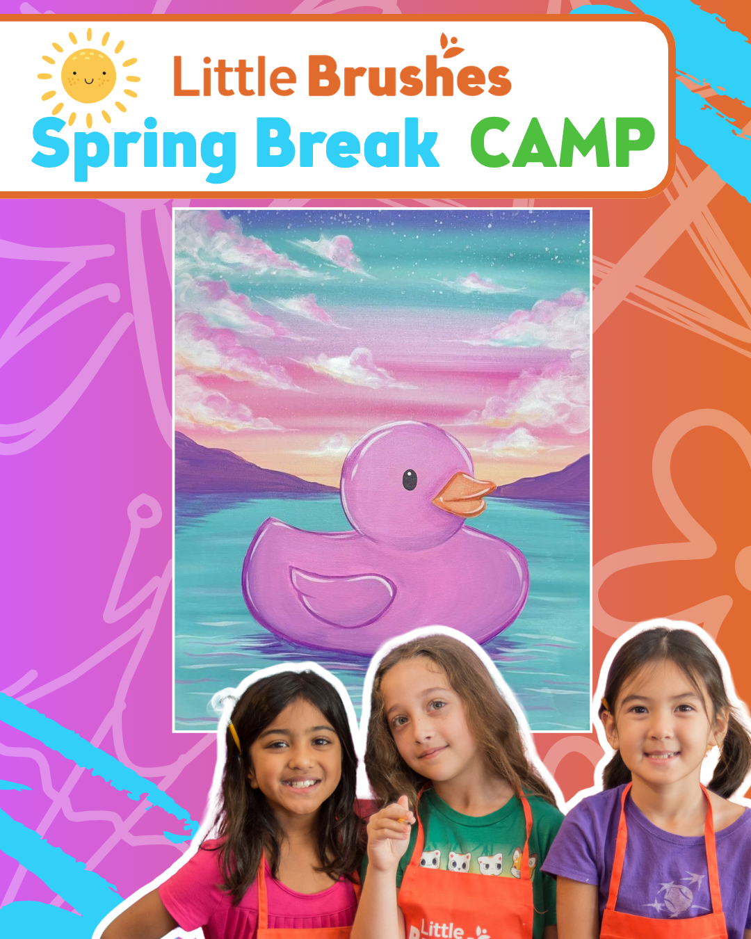 Spring Break Camp! Drop off from 10am - 2pm. Painting and Craft. Must bring lunch.